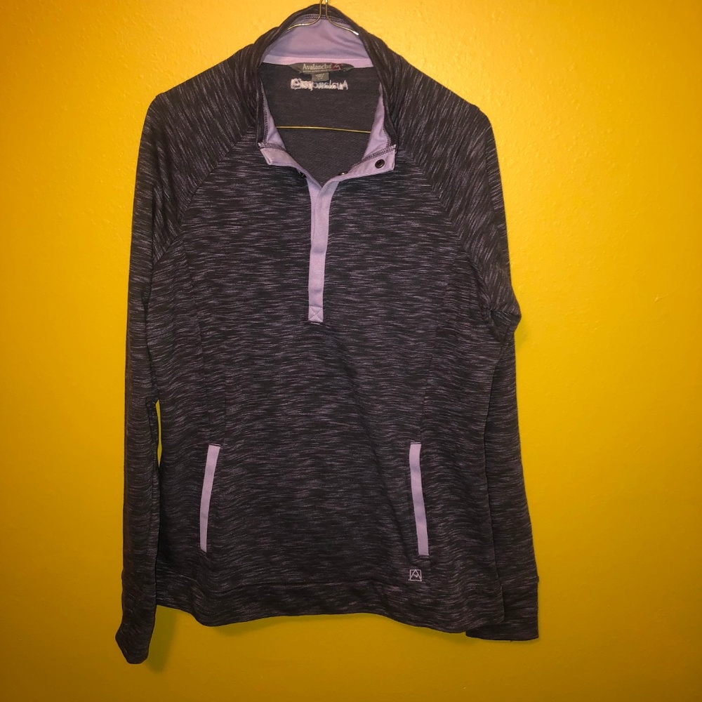Avalanche Purple Pullover, NWOT, Size L